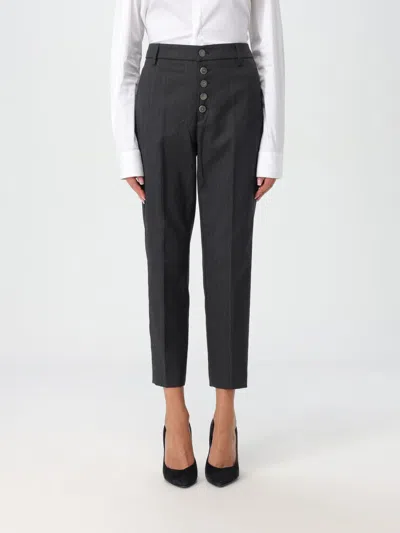 Dondup Pants  Woman Color Grey In Grau