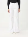 Dondup Pants  Woman Color White In White
