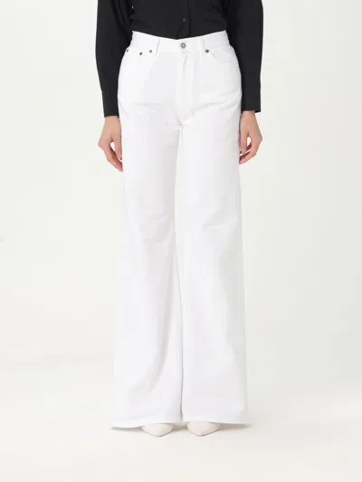 Dondup Pants  Woman Color White