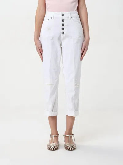 DONDUP JEANS DONDUP WOMAN COLOR WHITE,G71453001
