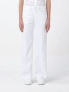 DONDUP trousers DONDUP WOMAN colour WHITE,F20286001
