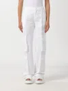 Dondup Pants  Woman Color White In White