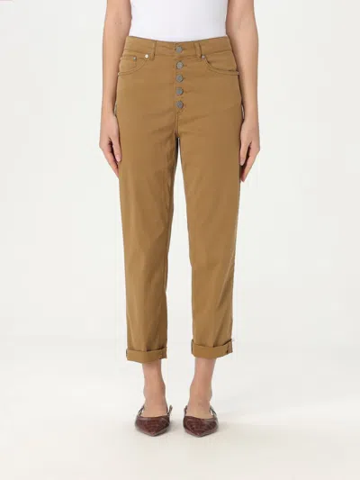 DONDUP PANTS DONDUP WOMAN COLOR WHITE,G54958001