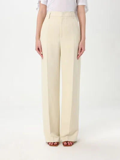 Dondup Pants  Woman Color Yellow Cream