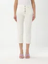 Dondup Koons Bull Stretch Jeans In Yellow Cream