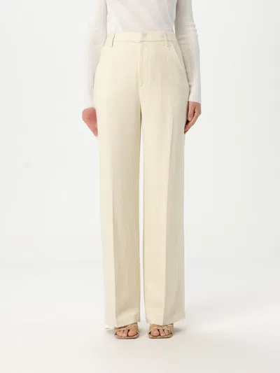 Dondup Pants  Woman Color Yellow Cream