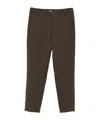 Dondup Wool Trousers In Green