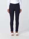 Dondup Pants In Viscose Blend In Blue