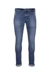 Dondup Trousers With Pockets And Belt Loops In Medio