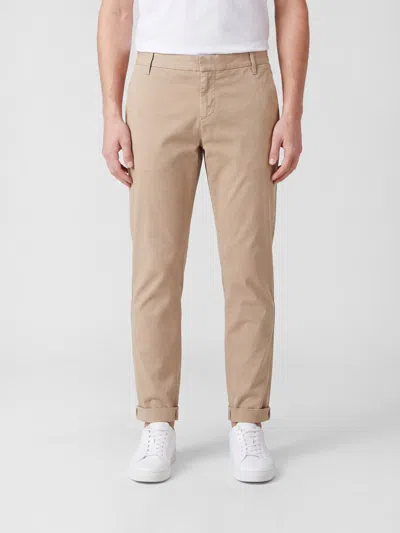 Dondup Pants Men Color Beige In Multi
