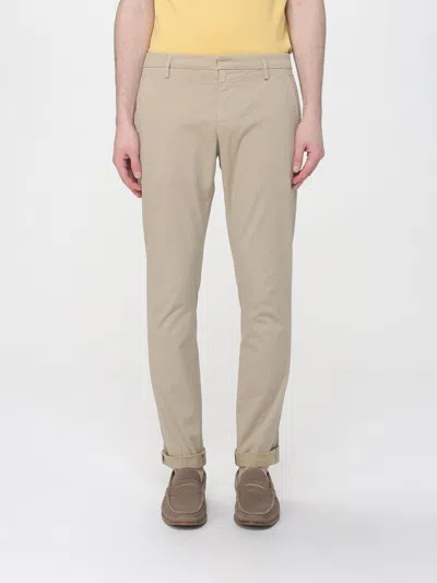 Dondup Straight-leg Casual Trousers In Brown