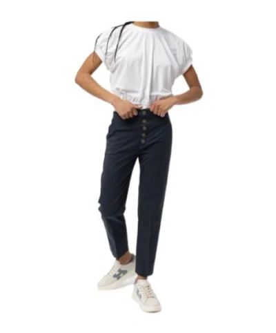 Dondup Pants In White