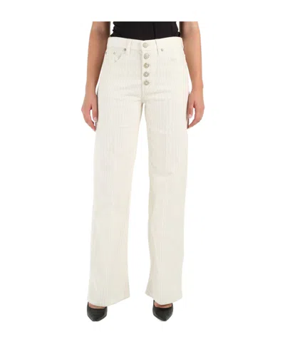 Dondup Pants In White