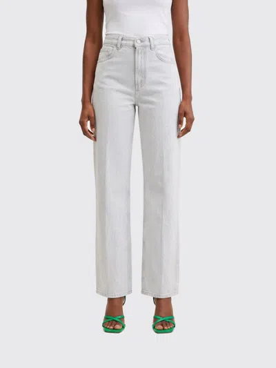 Dondup パンツ  レディース カラー グレー In White