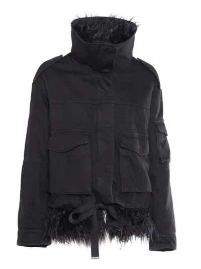 Dondup Parka In Black