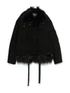 Dondup Denim Jacket In Black