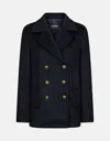 Dondup Peacoat In Blue