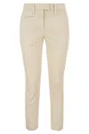 Dondup Women's Perfect - Slim Fit Stretch Trousers In Beige
