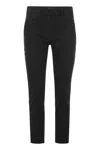 Dondup Trousers  Perfect In Virgin Wool In Black