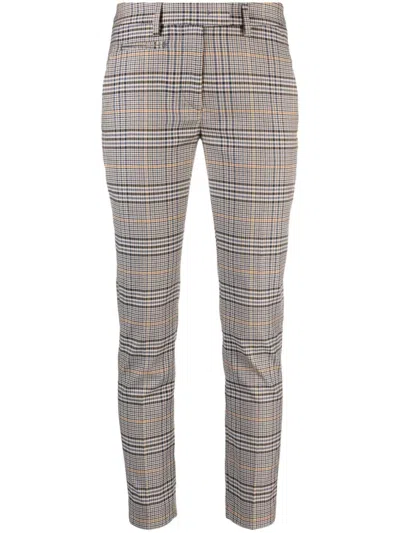 DONDUP DONDUP PERFECT CHECKED CROP TROUSERS