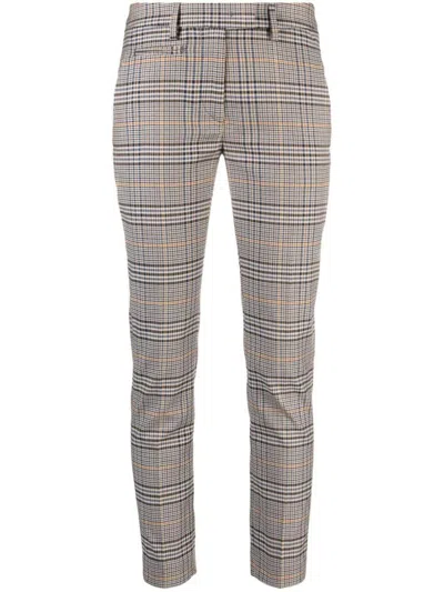 DONDUP DONDUP PERFECT CHECKED CROP TROUSERS