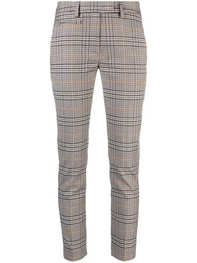 DONDUP DONDUP PERFECT CHECKED CROP TROUSERS