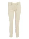 Dondup Women's Perfect - Slim Fit Stretch Trousers In White