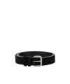 Dondup Pin Buckle Belt In Black