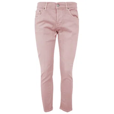 Dondup Pink Cotton Jeans & Pant