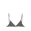 Dondup Pinstripe-pattern Chain-link Top In Gray