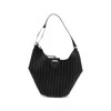 Dondup Pinstripe-pattern Ring-handle Tote Bag In Multi