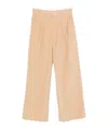 Dondup Pleated Corduroy Trousers In Brown
