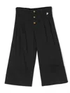 Dondup Pleated-detail Wide-leg Trousers In Blue