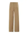Dondup Pleated Front Lounge Pants In Brown