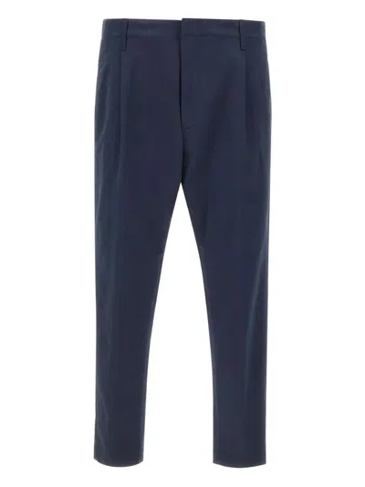 Dondup Pleated Pants In Blue