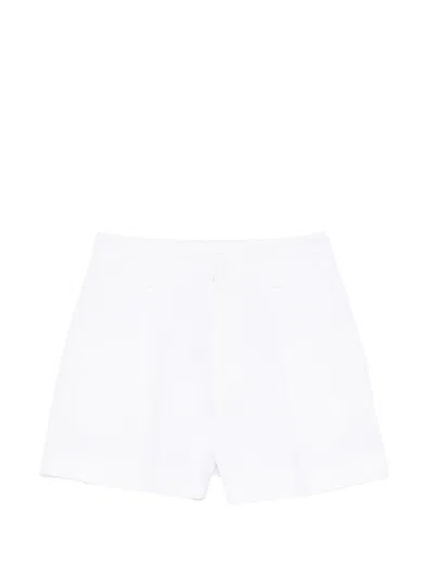 Dondup Pleated Shorts In White