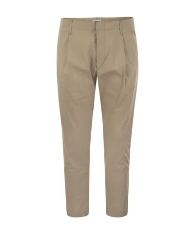 DONDUP DONDUP PLEATED TAILORED TROUSERS