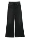 Dondup Pocket Belt-loop Jeans In Black
