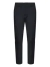 Dondup Belt Loop Casual Pants In Black