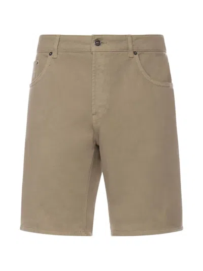 Dondup Pocket Shorts In Brown