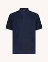 Dondup Polo Man  Us347 Js0292u 890 In Blue