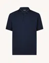 Dondup Polo Man  Us347 Js0292u 890 In Blue