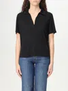 Dondup Polo Shirt  Woman Color Black In Schwarz
