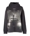 Dondup Printed Sweatshirt In Black