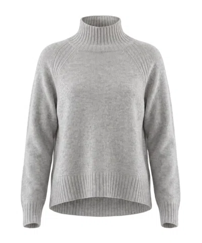 Dondup Regular Turtle Neck Sweater In Gray