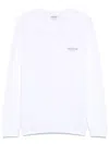 Dondup Raised Logo Sweatshirt In White