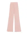 Dondup Regular Trousers In Pink Cotton