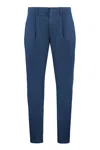 Dondup Ralp Cotton Chino Trousers In Blue