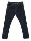 Dondup 'icon' Regular-fit Blue Jeans In Blue