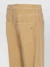 Dondup Regular Fit Corduroy Trousers And Pockets In Burgundy